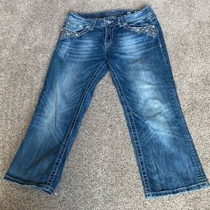 Miss me capris size 31